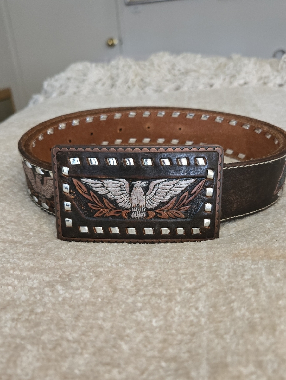 FOSSIL Brown Leather Belt